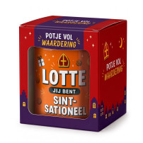 Potje Vol Waardering - Sint-Sationeel + Naam