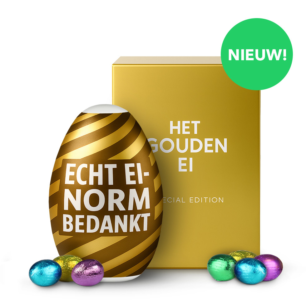 Het Gouden Ei - Echt Ei-norm Bedankt