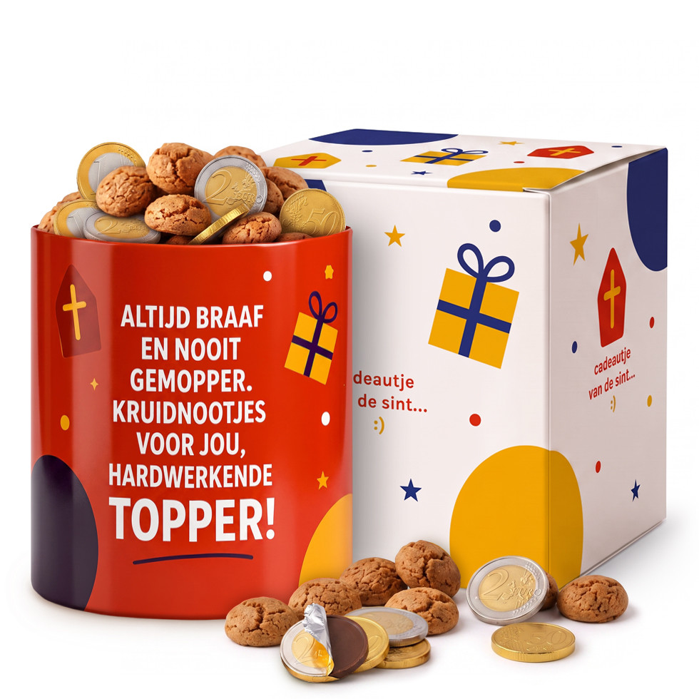 Cadeautje van de Sint - Hardwerkende Topper