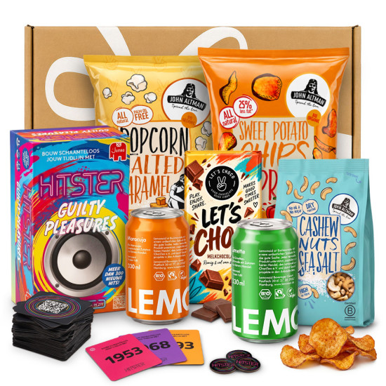 Unwrap Happiness - Hitster Soda & Snacks