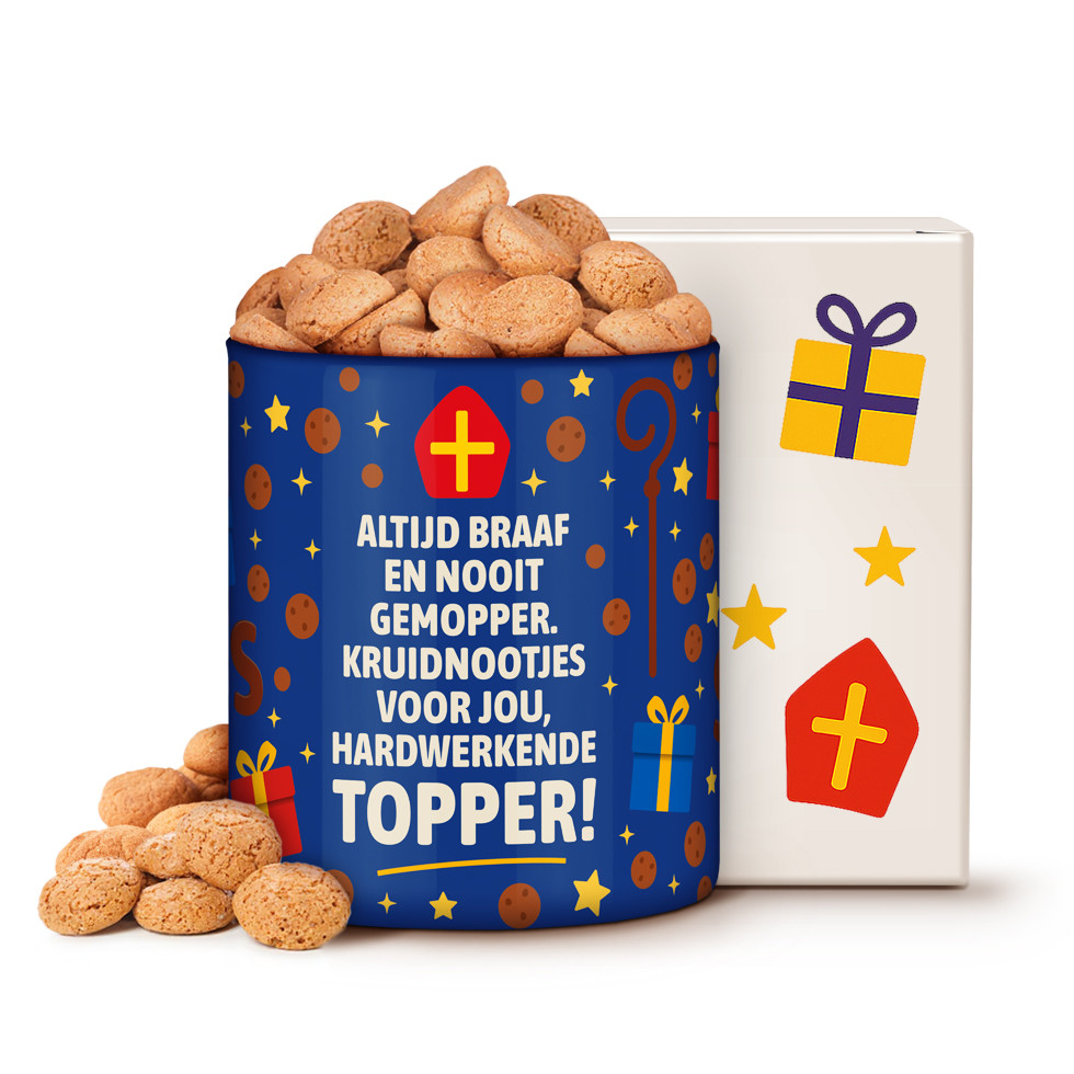 Cadeautje van de Sint - Topper!
