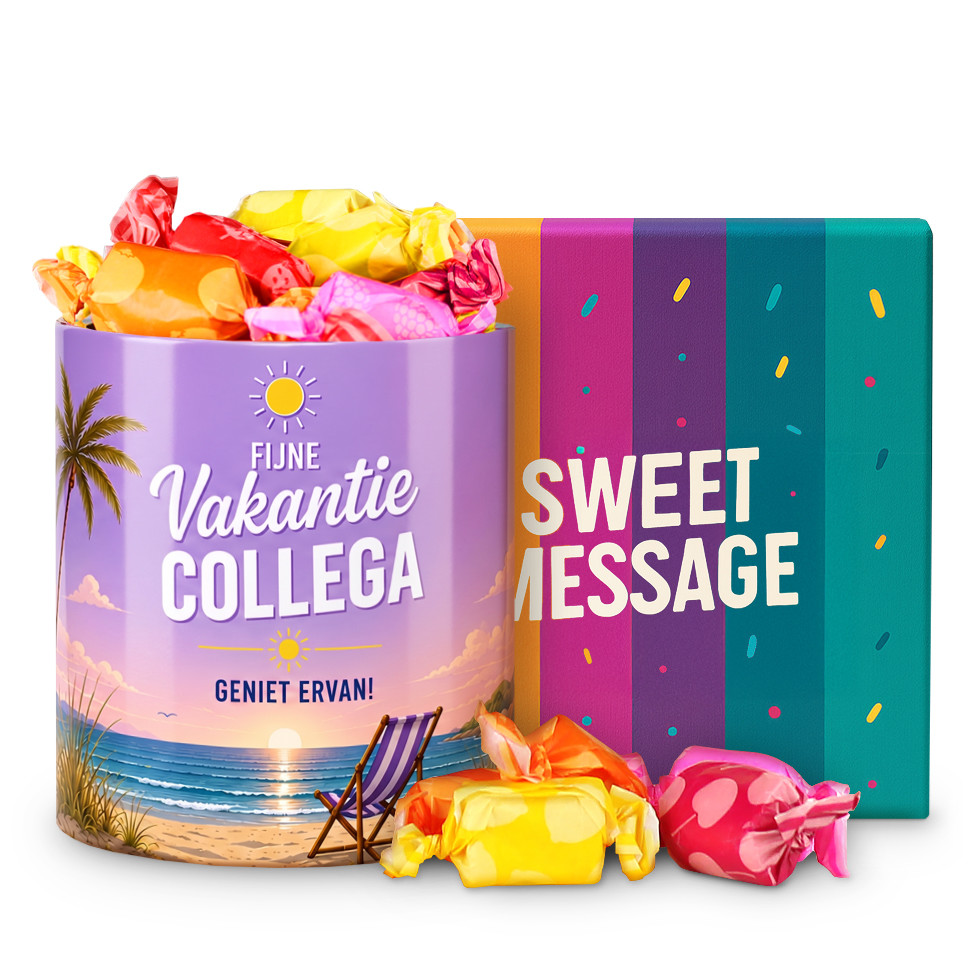 Sweet Message - Fijne Vakantie Collega