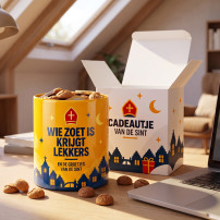 Cadeautje van de Sint - Wie Zoet is Krijgt Lekkers