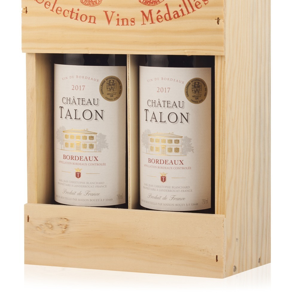 Château Talon - Bordeaux Geschenkkist