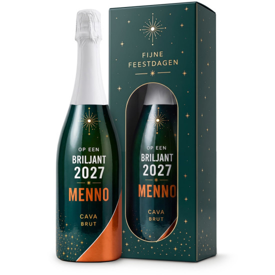 Cava - Briljant 2027 + Naam