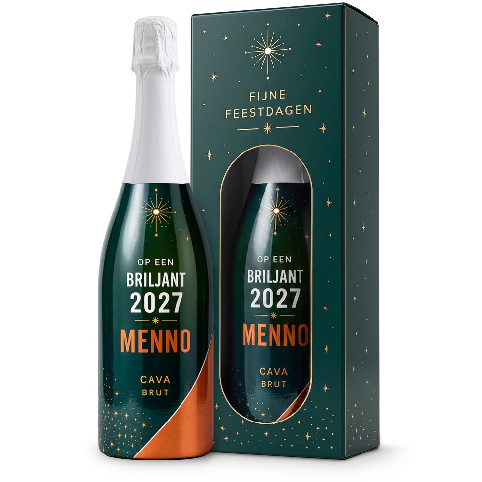 Cava - Briljant 2027 + Naam