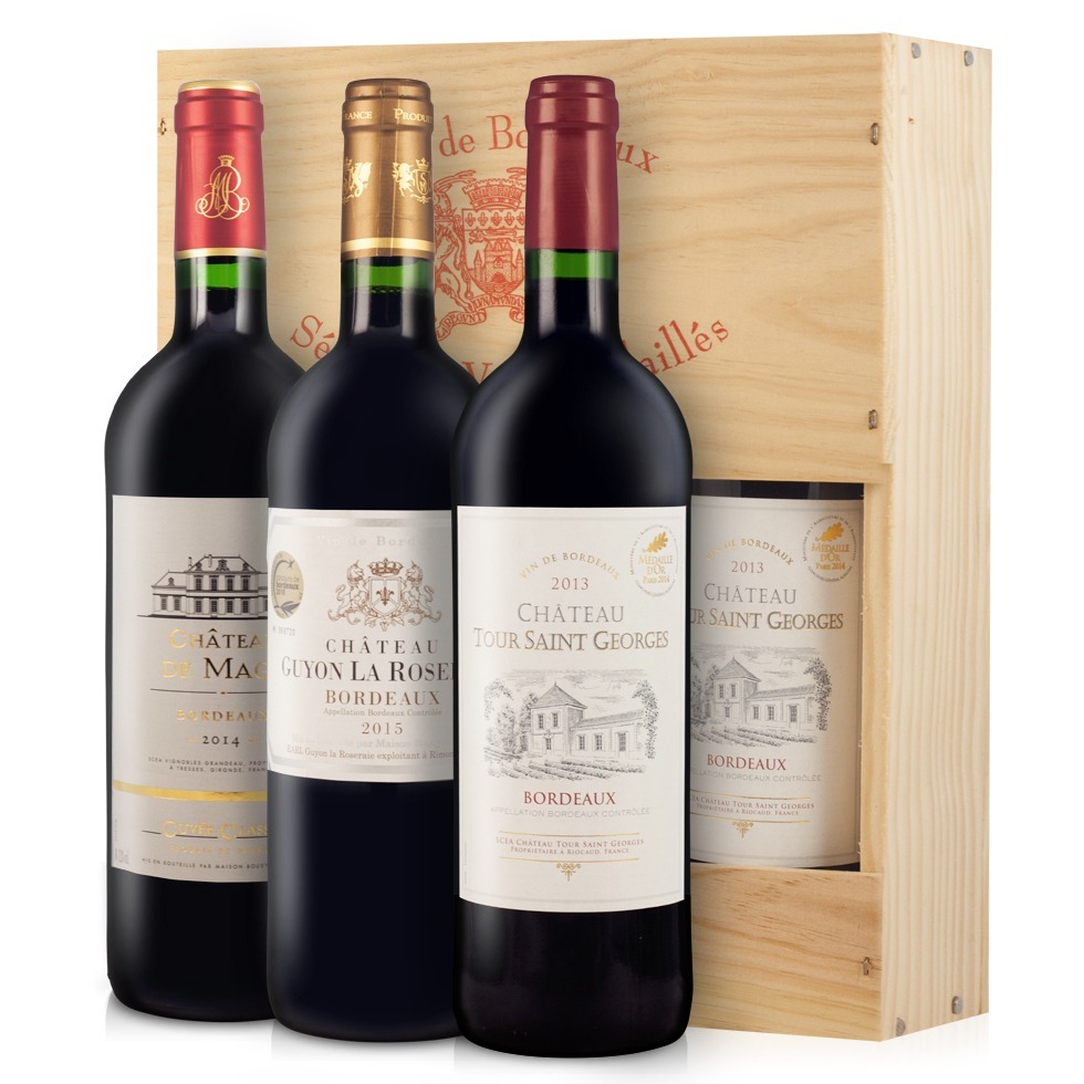 Vins de Bordeaux - Sélection Médaillés Geschenkkist