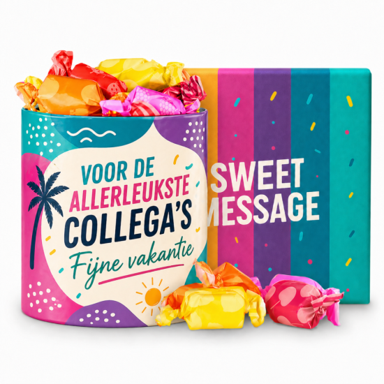 Sweet Message -  Voor de Leukste Collega's