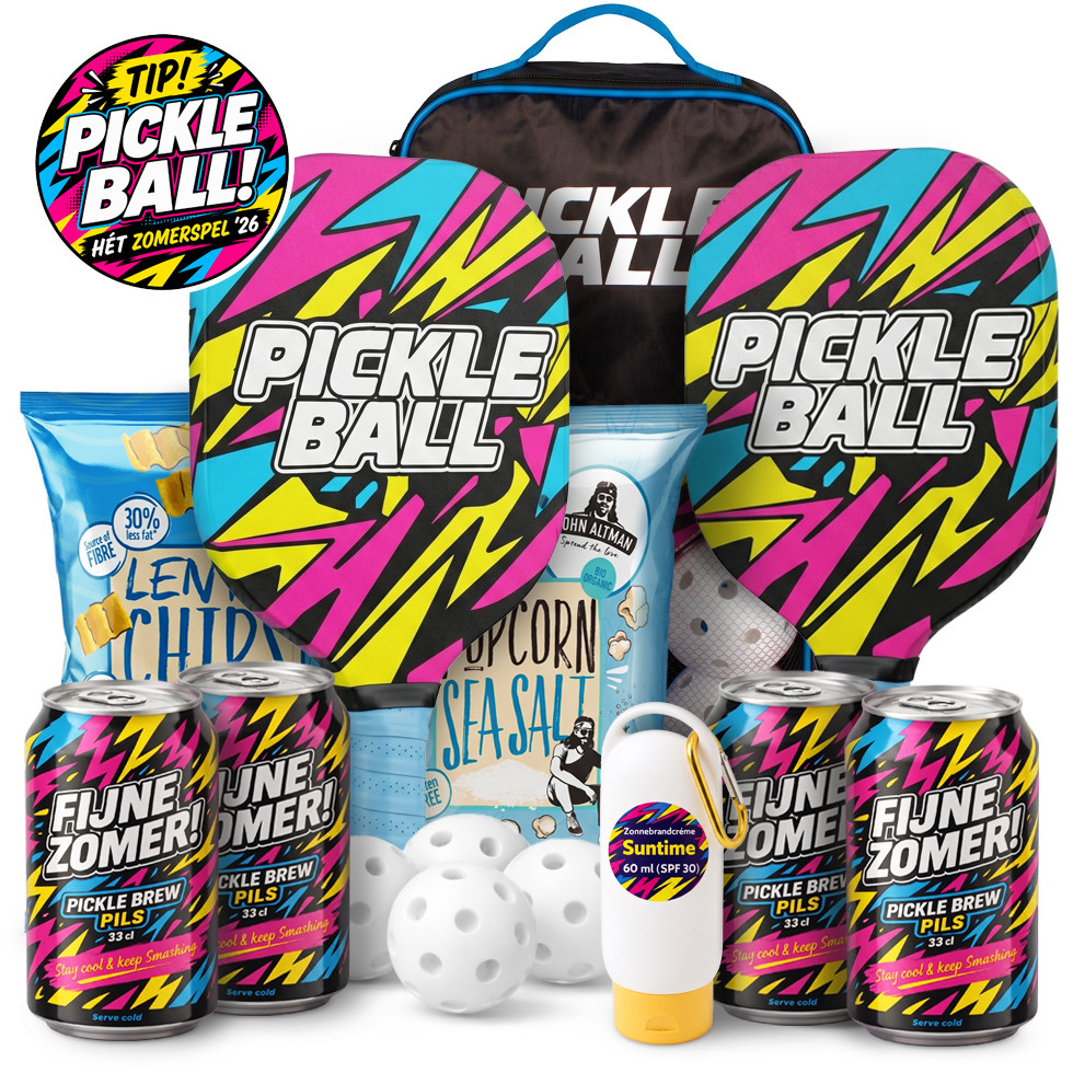 Unwrap Happiness - Pickleball Brew Zomerpakket 