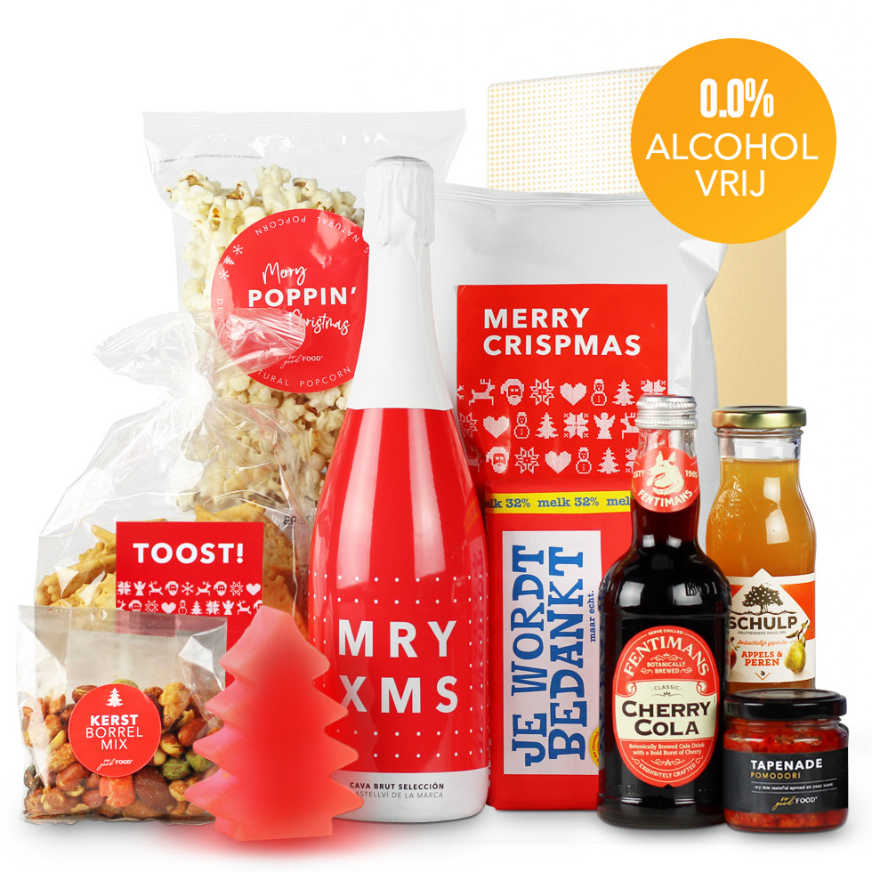 Santa's Favortites - Merry X Thanks Alcoholvrij Kerstpakket