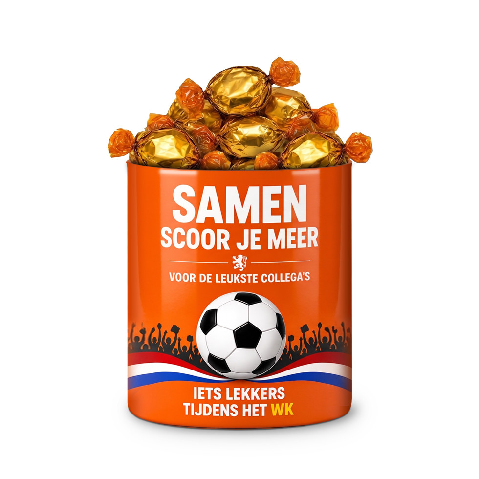 WK Snoeppot - Samen Scoor Je Meer