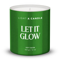 Light a Candle - Let It Glow Kerstgeschenk 