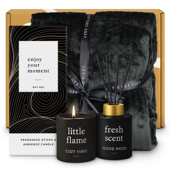The Wellness Gift -  Enjoy Your Moment - Zwart