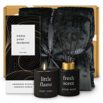 The Wellness Gift -  Enjoy Your Moment - Zwart