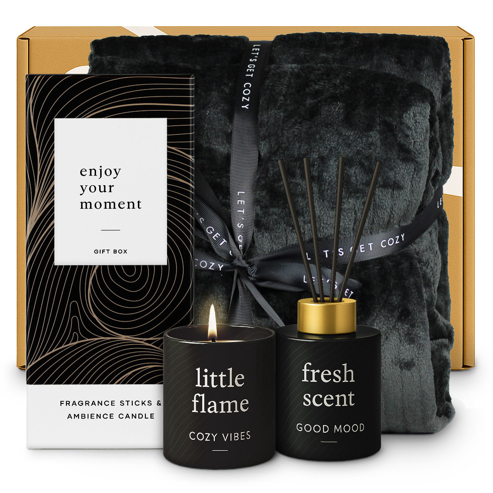 The Wellness Gift -  Enjoy Your Moment - Zwart