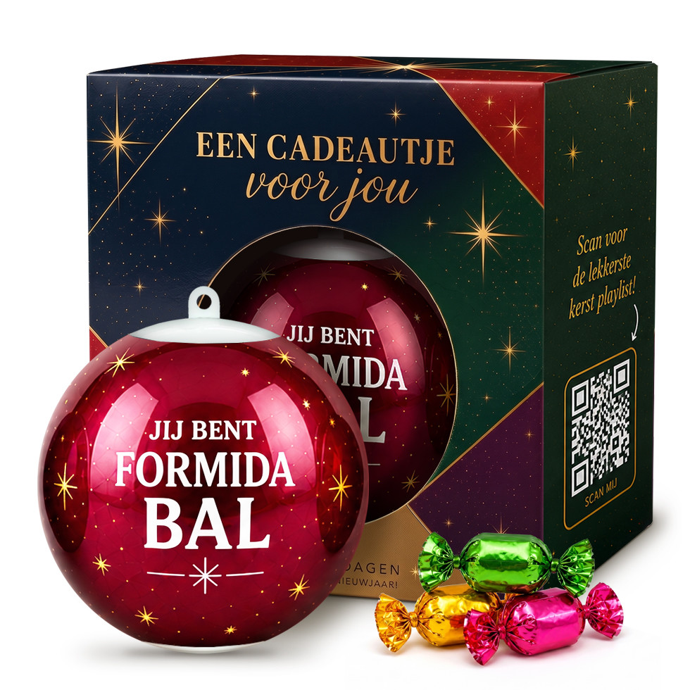 Kerstbal - Jij Bent FormidaBAL