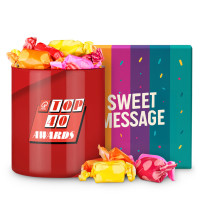 Sweet Message - Snoeppot met eigen ontwerp