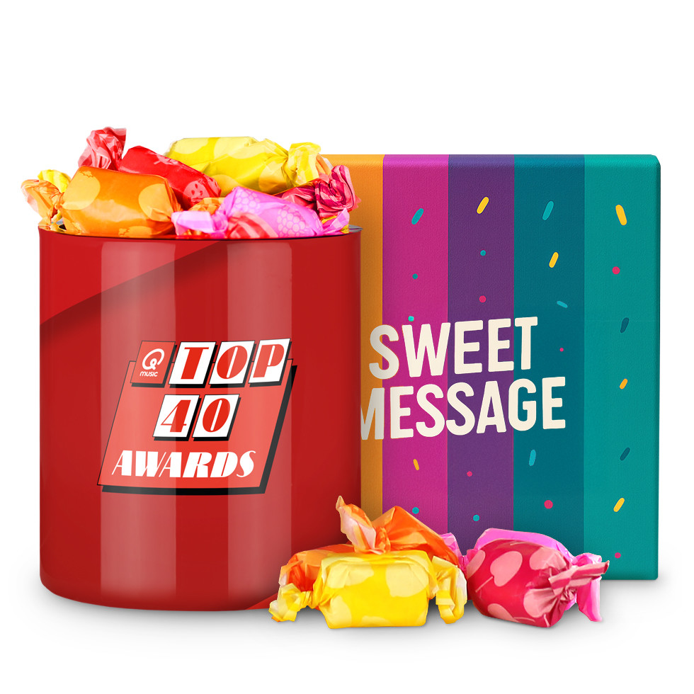 Sweet Message - Snoeppot met eigen ontwerp