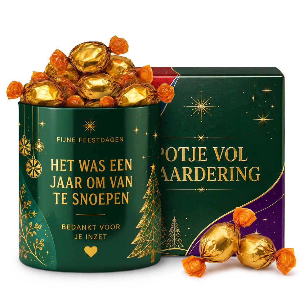 Potje Vol Waardering - Jaar om van te Snoepen