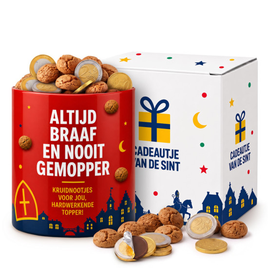 Cadeautje van de Sint - Hardwerkende Topper
