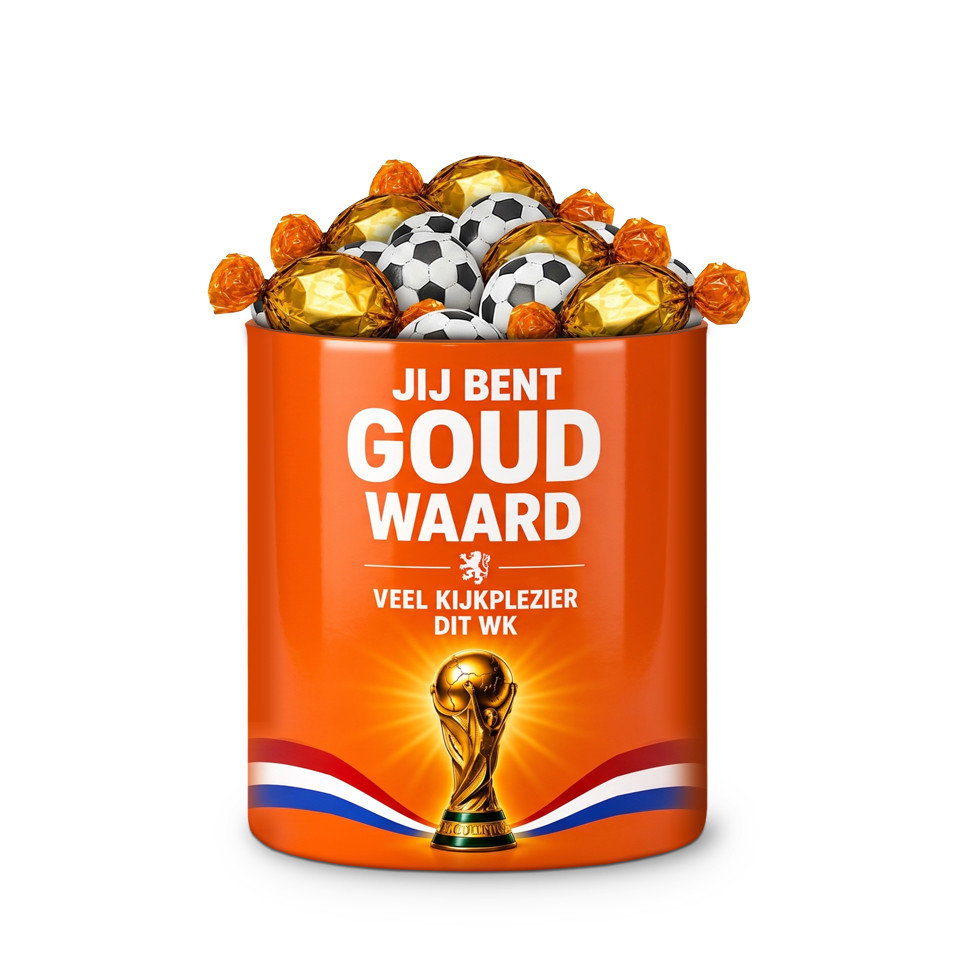 WK Snoeppot - Jij Bent Goud Waard