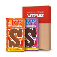Tony's Chocolonely - Karamel Zeezout & Puur Pepernoot Sinterklaas Brievenbus