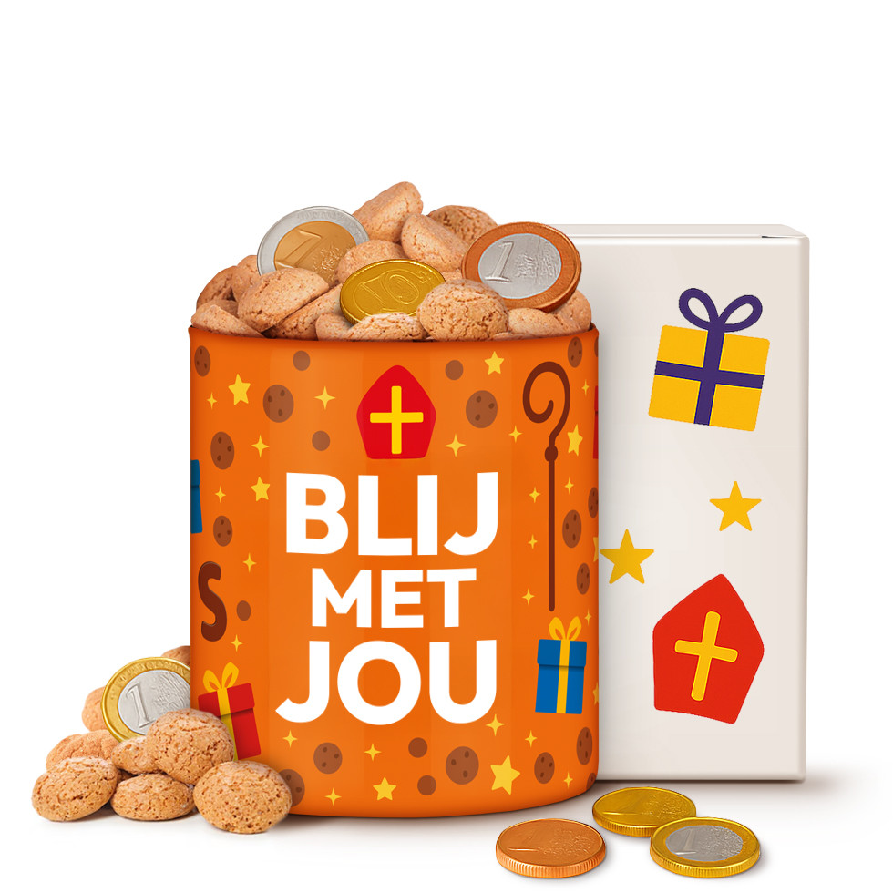 Cadeautje van de Sint  - Blij Met Jou Sintgeschenk Collega's 