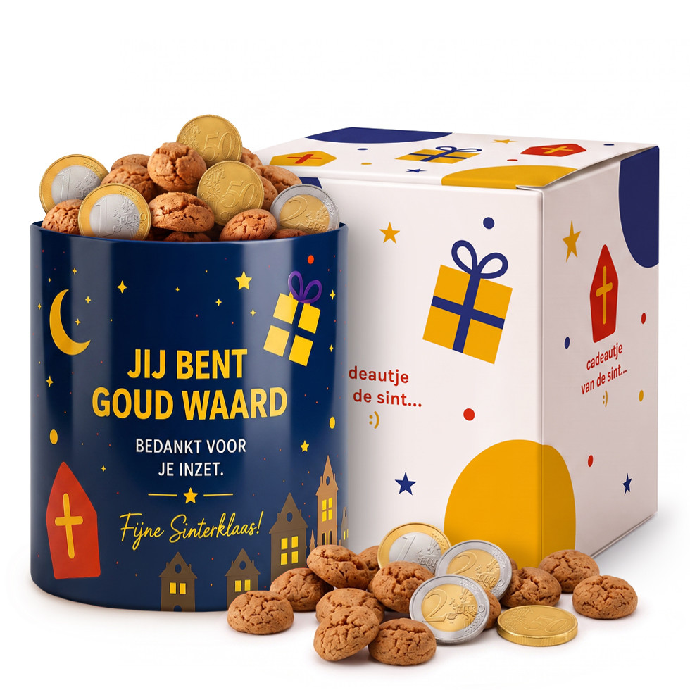 Cadeautje van de Sint - Jij Bent Goud Waard