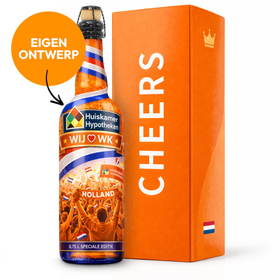 Cheers op Oranje - WK Bier met Eigen Ontwerp