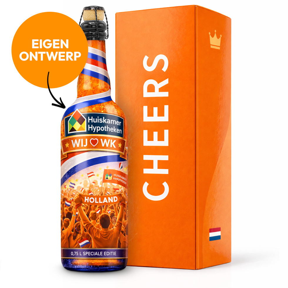 Cheers op Oranje - WK Bier met Eigen Ontwerp