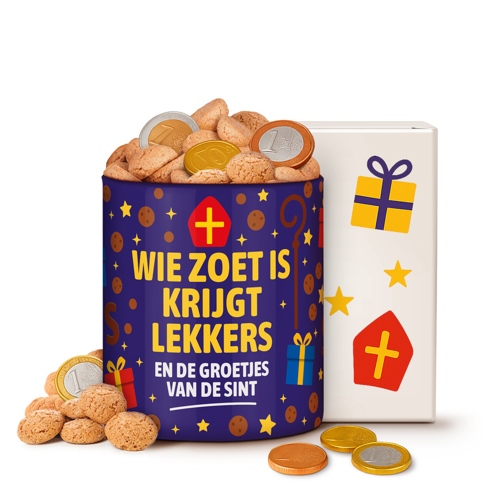 Cadeautje van de Sint - Wie Zoet Is Krijgt Lekkers