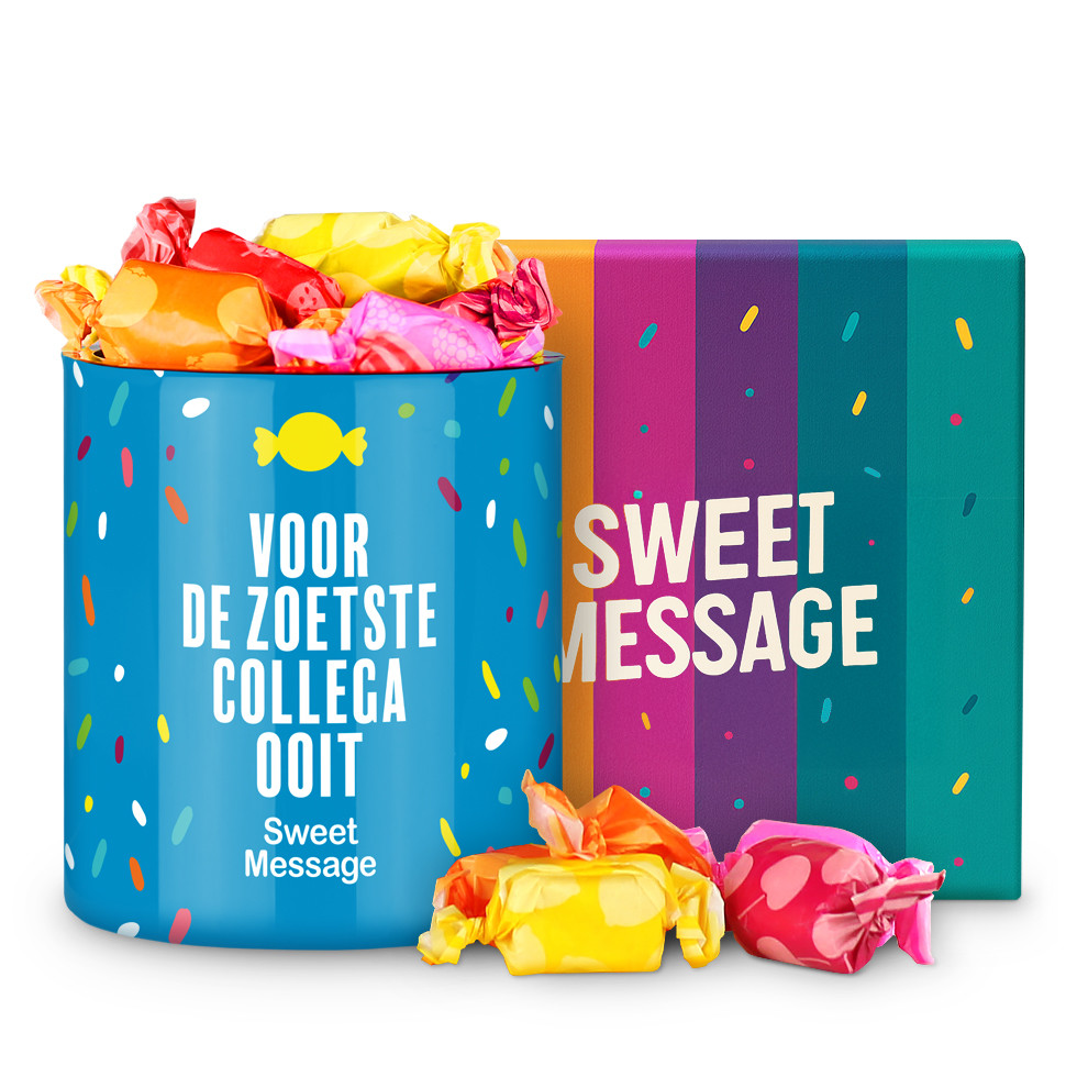 Sweet Message - Voor De Zoetste Collega