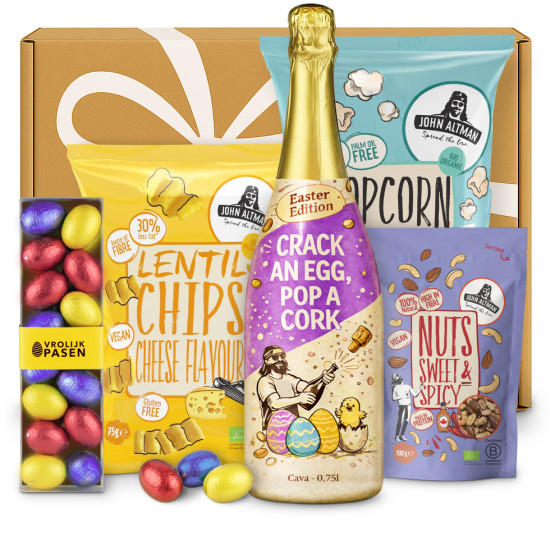 Unwrap Happiness - Pop the Easter Cork Paaspakket