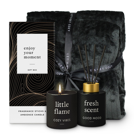 The Wellness Gift -  Enjoy Your Moment - Zwart