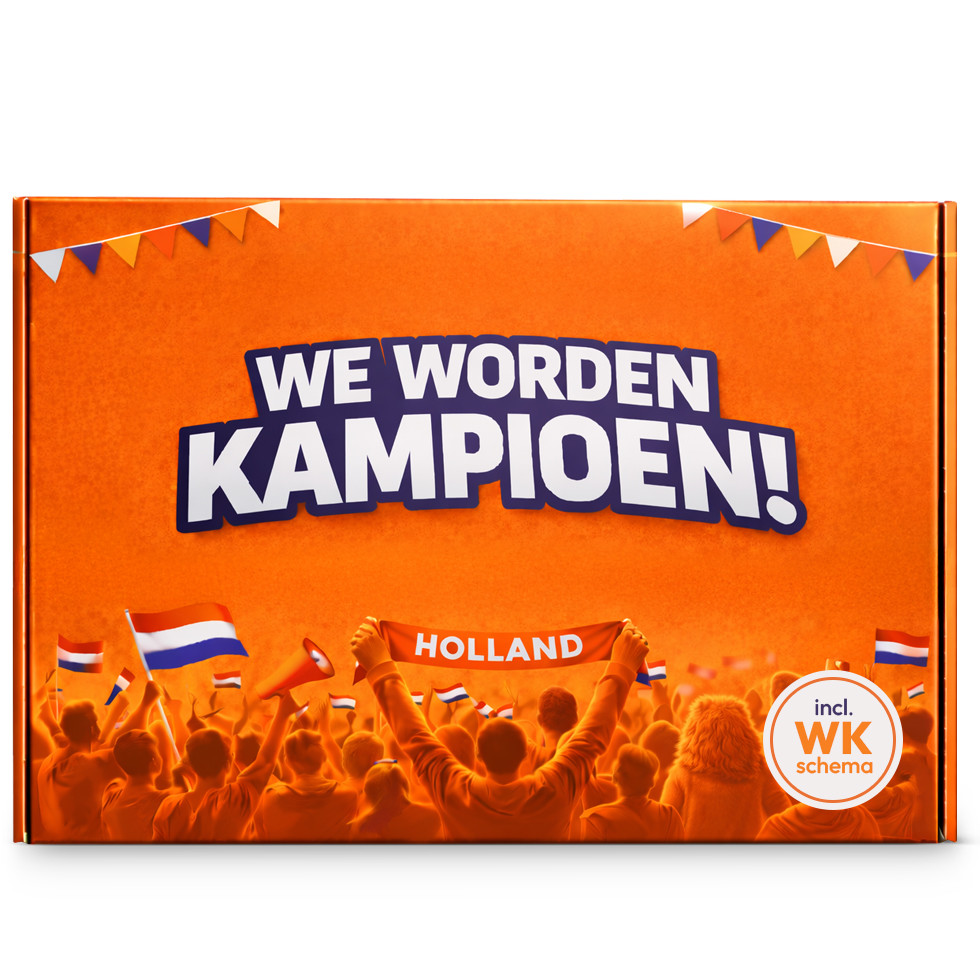 WK Kampioen Box - Juichen voor Oranje WK Pakket