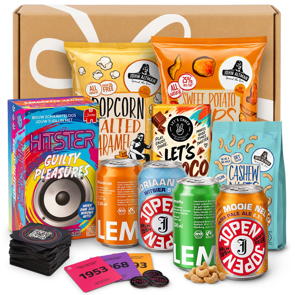 Unwrap Happiness - Hitster Beer, Soda & Bites