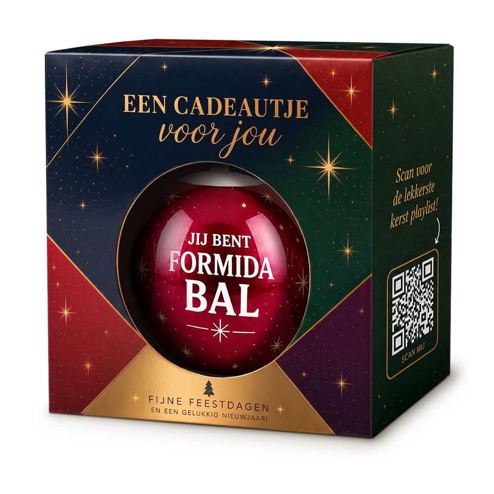 Kerstbal - Jij Bent FormidaBAL
