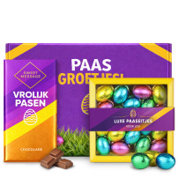 Sweet Message -  Vrolijk Pasen XL 