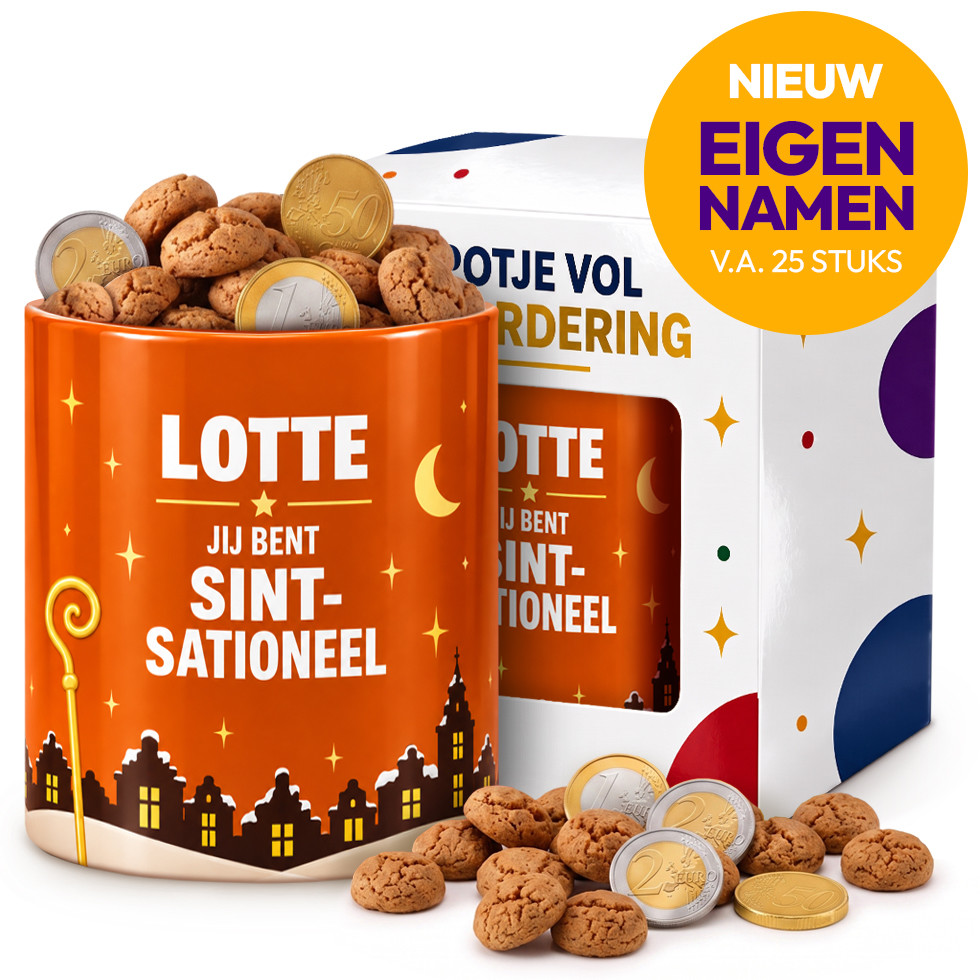 Potje Vol Waardering - Sint-Sationeel - Eigen Naam