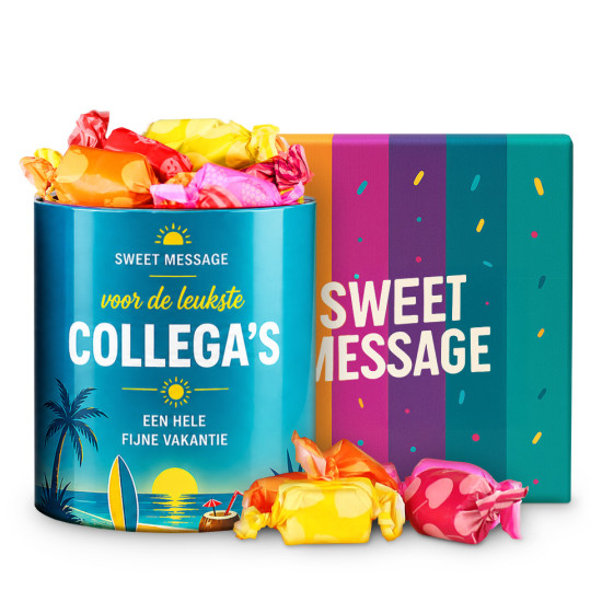 Sweet Message -  Voor de Leukste Collega's