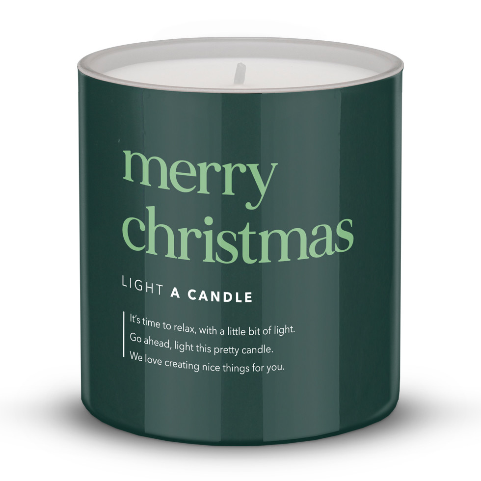 Light a Candle - Merry Christmas Kerstgeschenk 2024