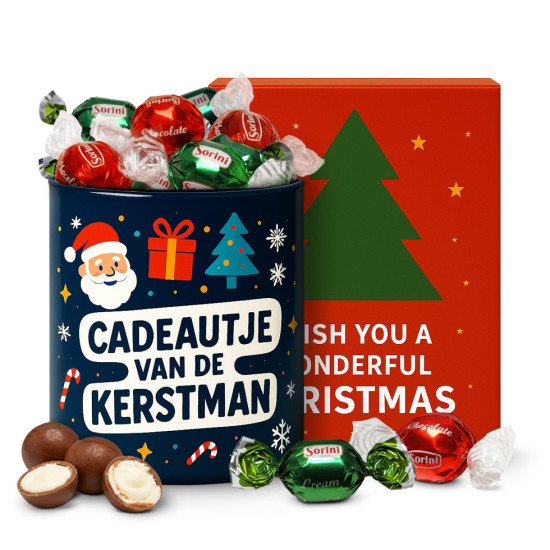 Kerst in een Potje - Cadeautje van de Kerstman Kerstgeschenk