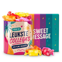 Sweet Message -  Voor de Leukste Collega's