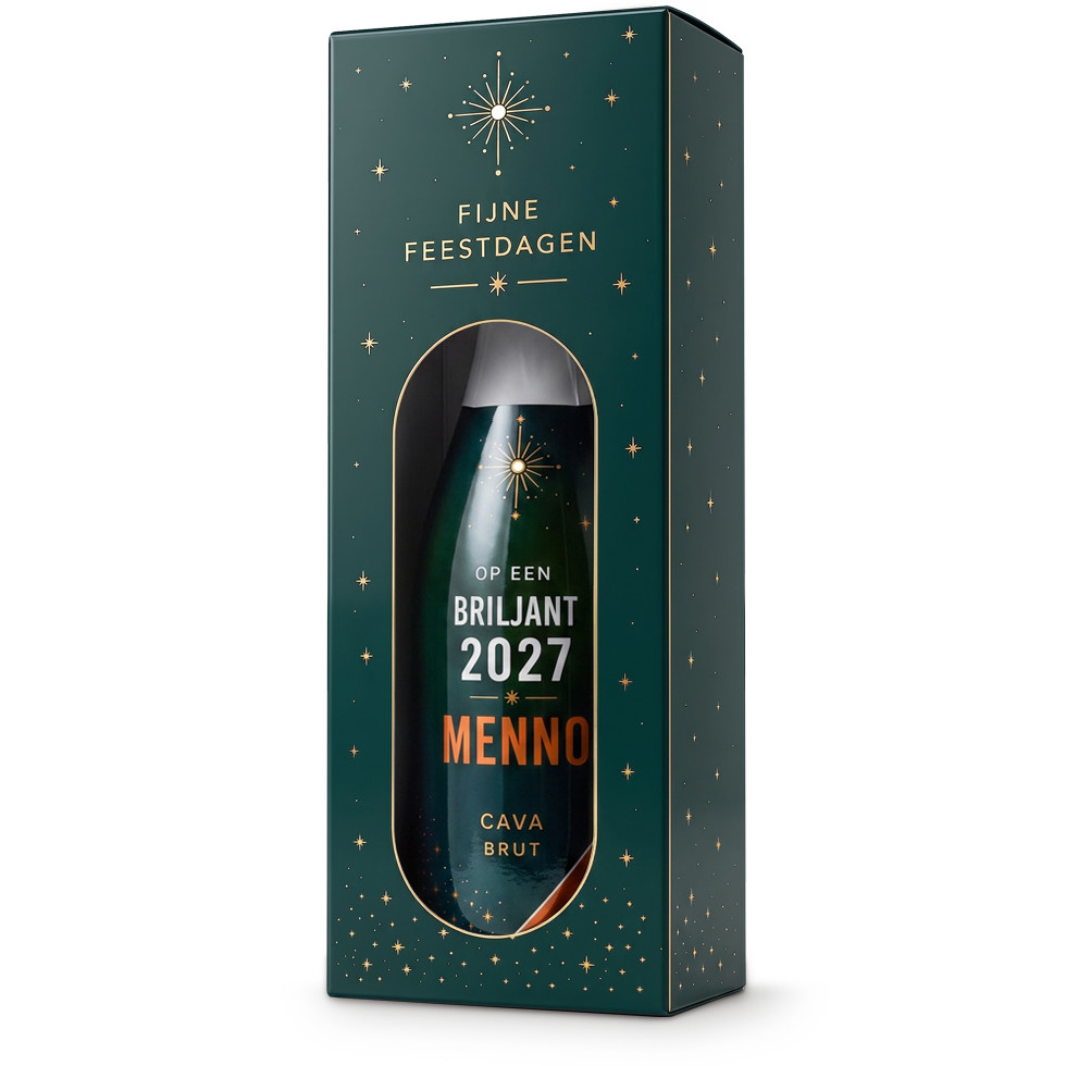 Cava - Briljant 2027 + Naam