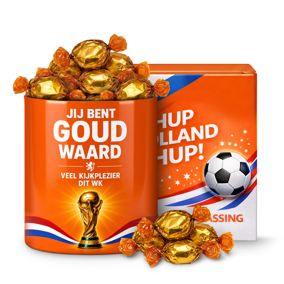 WK Snoeppot - Jij Bent Goud Waard
