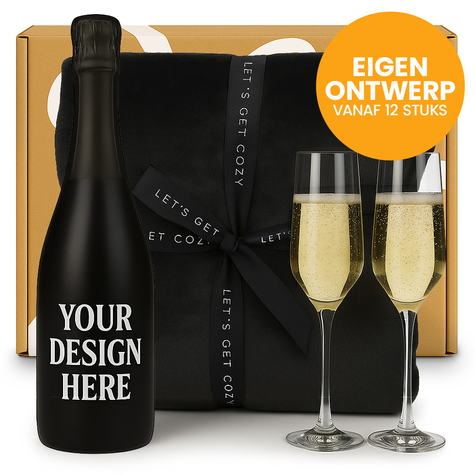 The Wellness Gift - Eigen Ontwerp Cava & Flutes