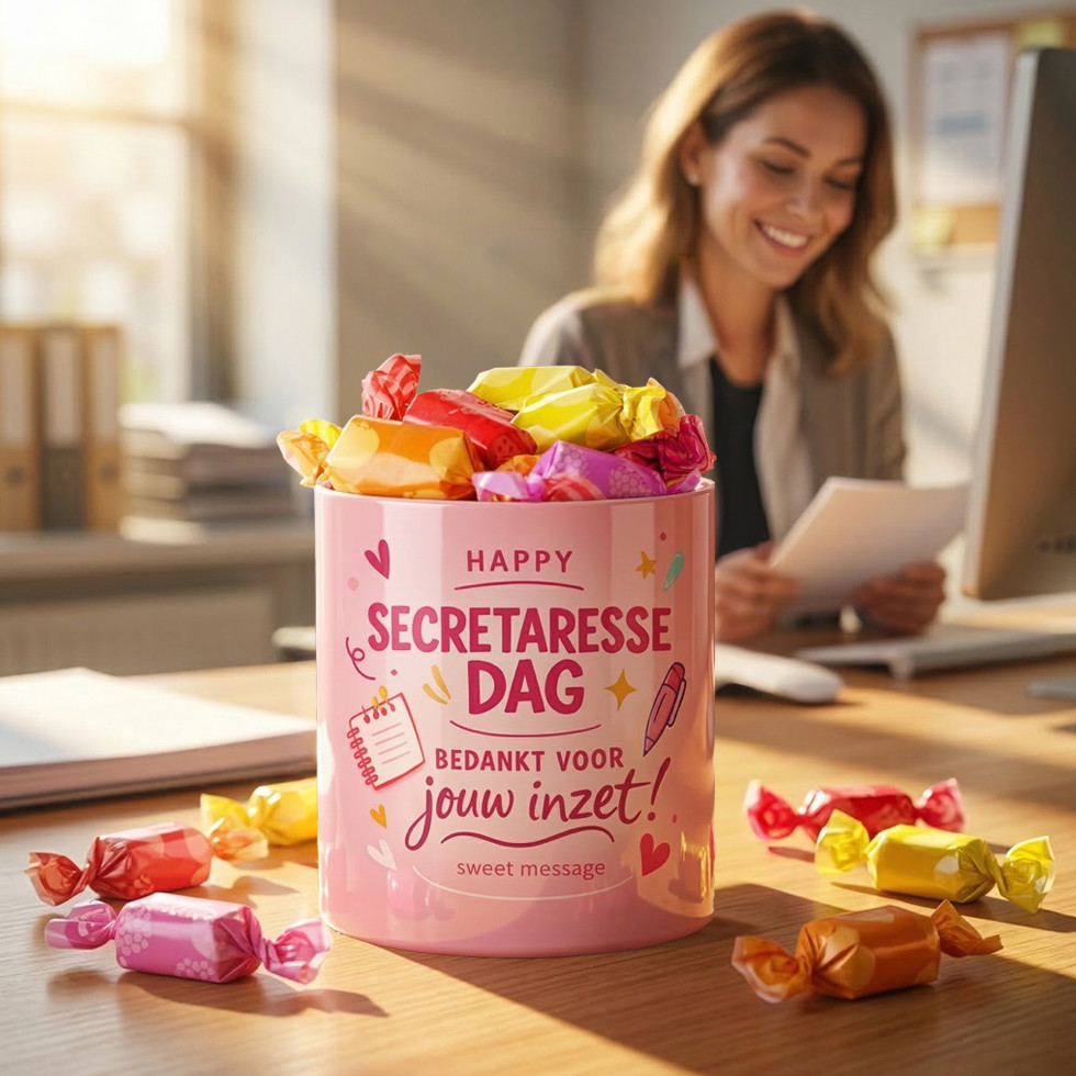 Sweet Message - Happy Secretaresse Dag Cadeau