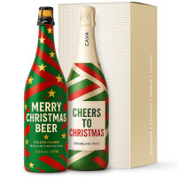 Sparkle & Xmas Beer  - Cheers to Christmas XL