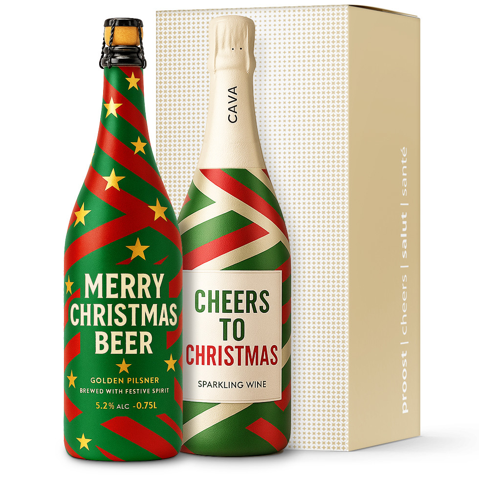Sparkle & Xmas Beer  - Cheers to Christmas XL