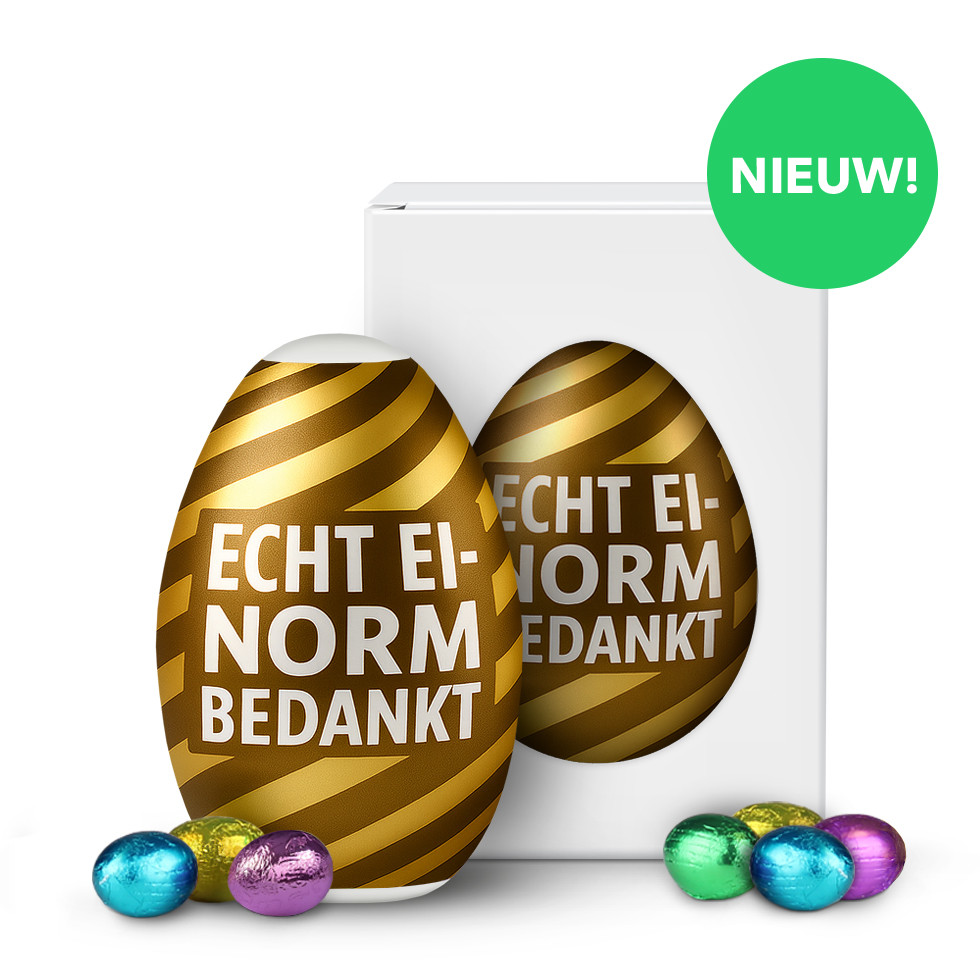 Het Gouden Ei - Echt Ei-norm Bedankt